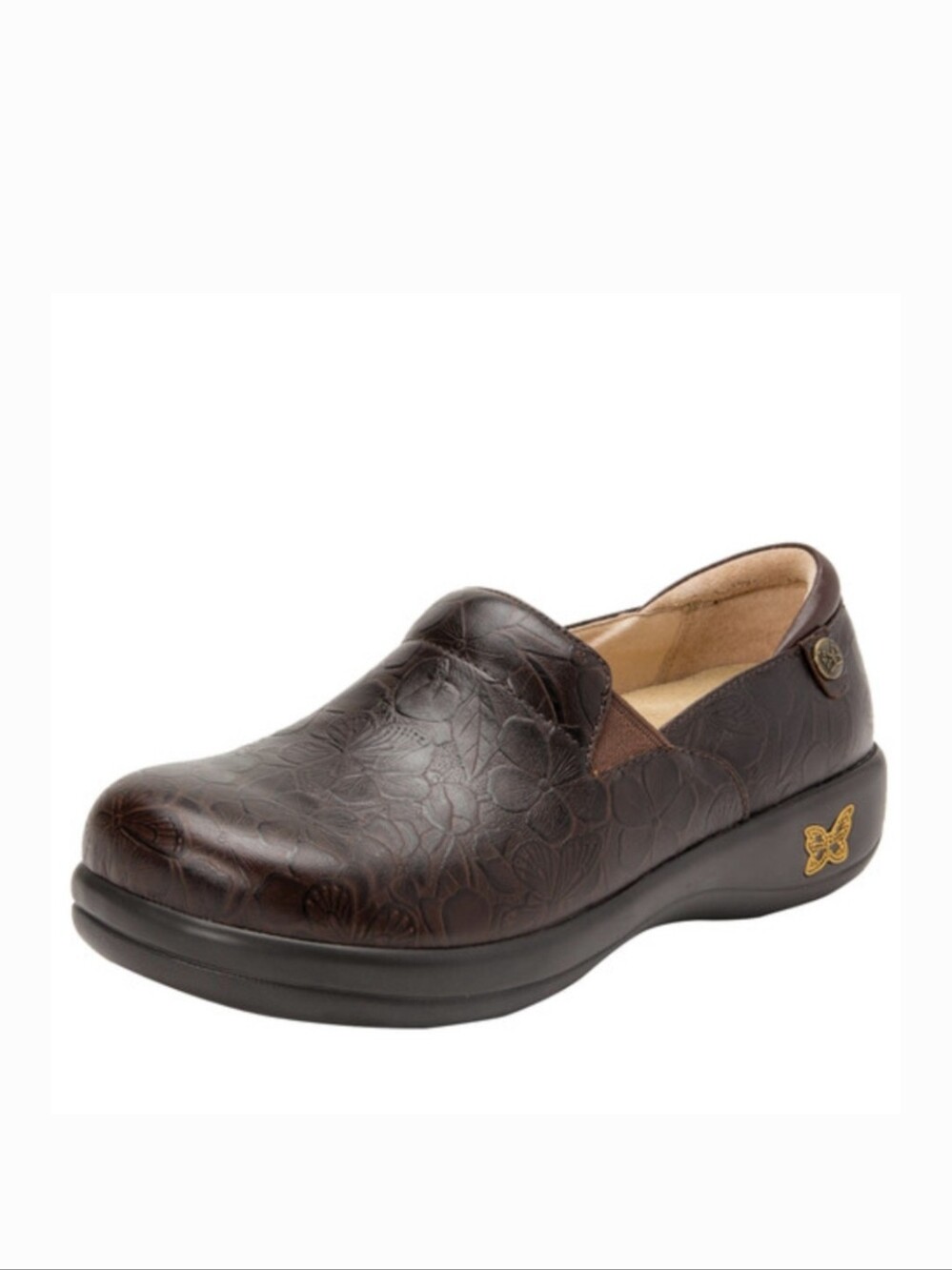 Alegria Keli Slip-On Clogs in Dark Brown Size 41 Or 10.5 - 11 US